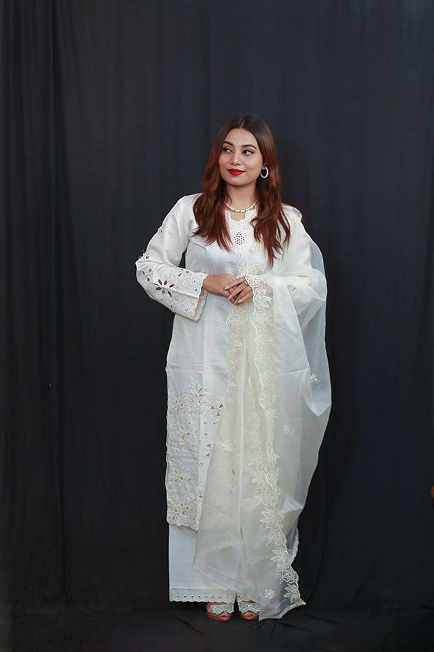 Pure Whisper Shalwar Kameez Set