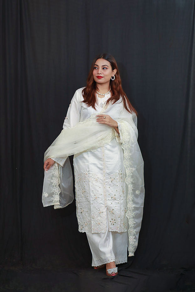 Pure Whisper Shalwar Kameez Set