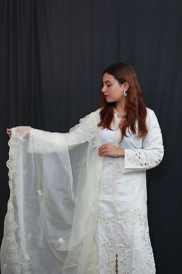 Pure Whisper Shalwar Kameez Set