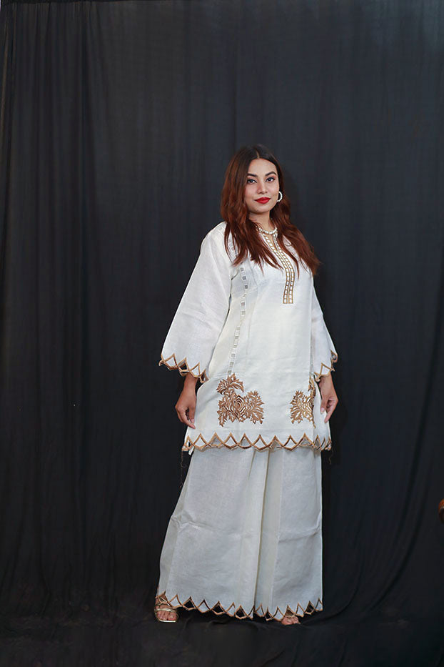 Snowflake Charm Shalwar Kameez Set