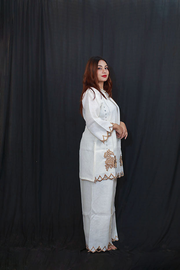 Snowflake Charm Shalwar Kameez Set