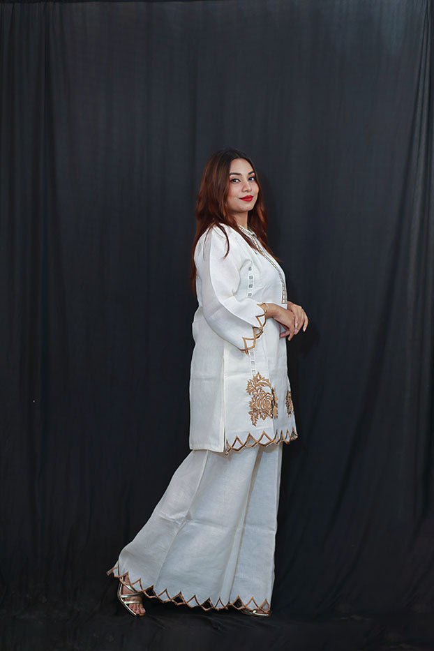 Snowflake Charm Shalwar Kameez Set