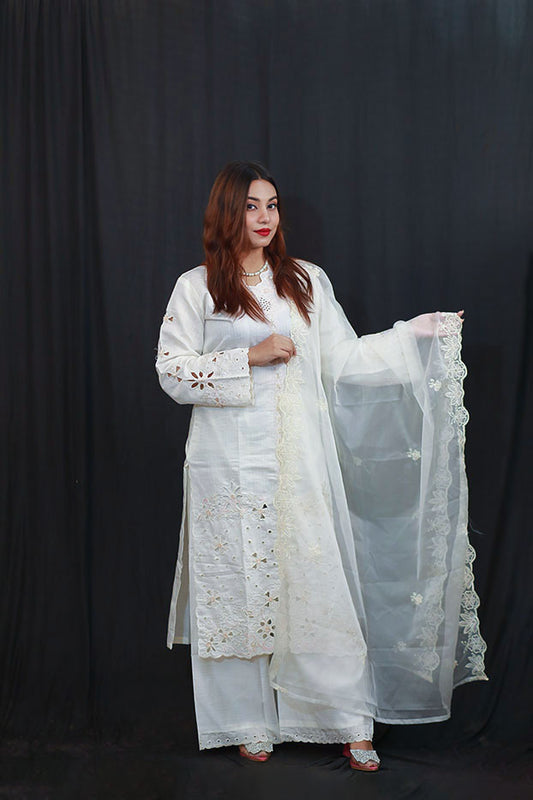 Pure Whisper Shalwar Kameez Set