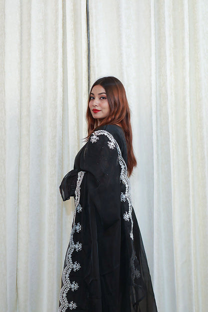 Midnight Pearl Shalwar Kameez Set